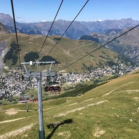 샬레 In Les 2 Alpes With Panoramic Views
